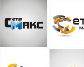 разработка логотипа сети макс