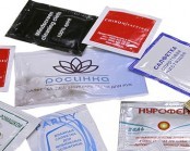 влажные салфетки с логотипом